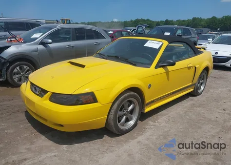 2004 Ford Mustang Gt z USA, uszkodzony, nr VIN 1FAFP45X04F127875
